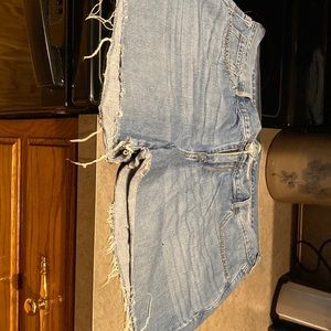 2 pair womens size 16 jean shorts